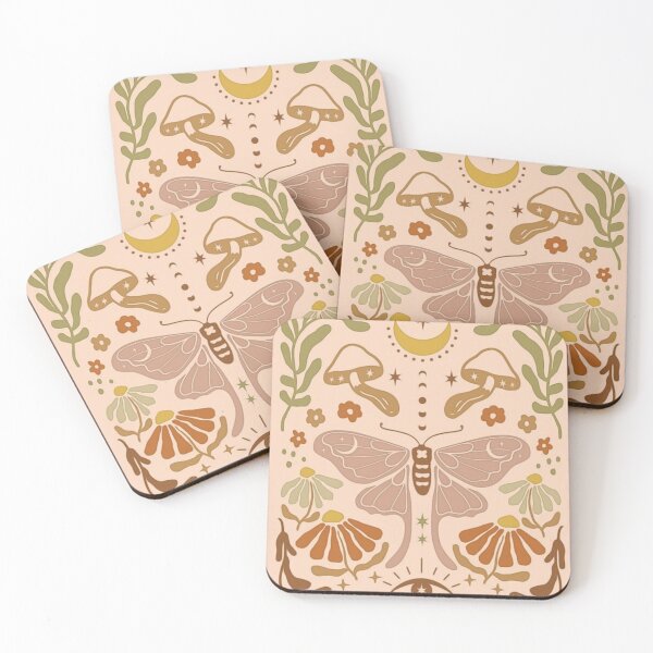 Item preview, Retro Butterfly Flowers designed and sold by HappyLifeCreate.