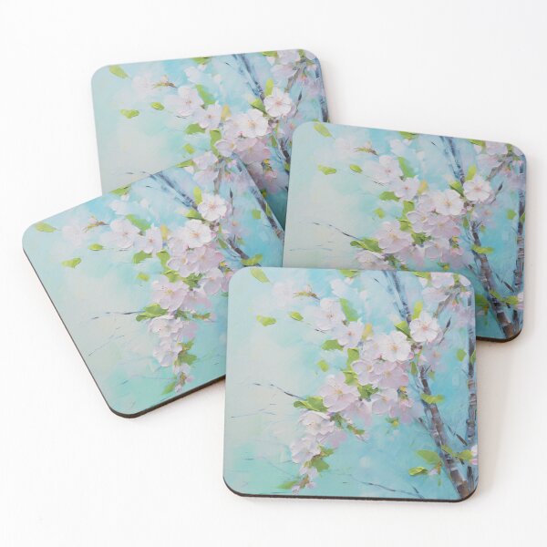 Item preview, Springtime Symphony: Delicate Cherry Blossoms Against Sky Blue designed and sold by CMFAstudio.