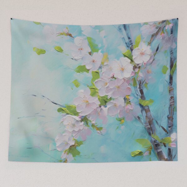 Item preview, Springtime Symphony: Delicate Cherry Blossoms Against Sky Blue designed and sold by CMFAstudio.