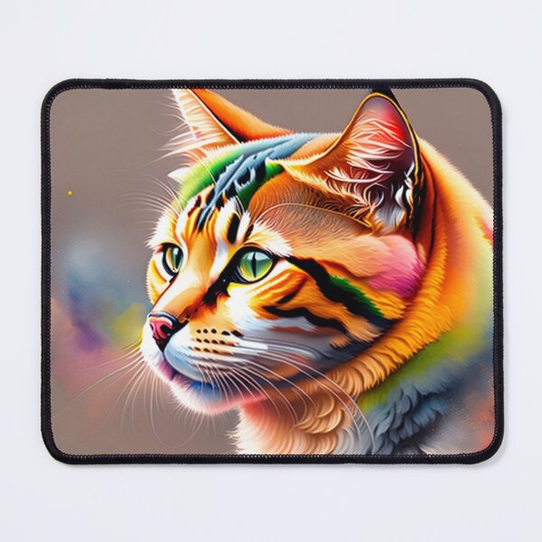 Item preview, Cute Rainbow Cat Watercolour designed and sold by Magical-bear.