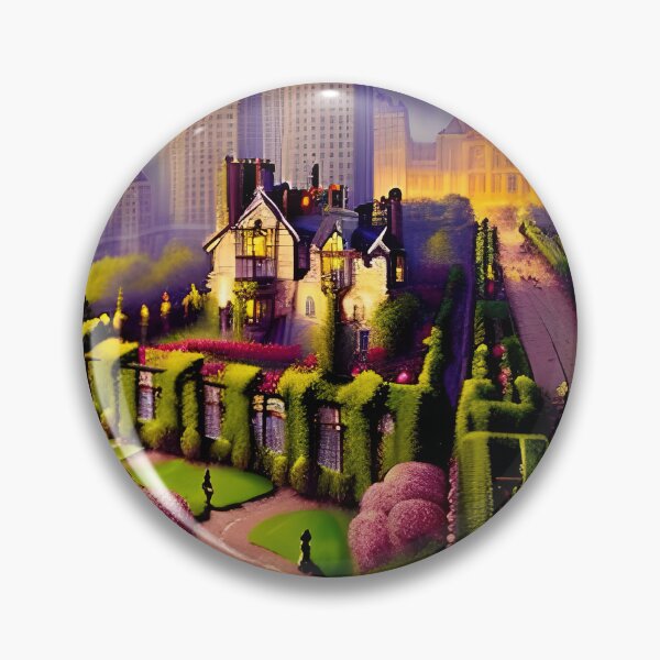 Item preview, A wonderful Flower World Fantasy Garden designed and sold by PixieDustAIArt.