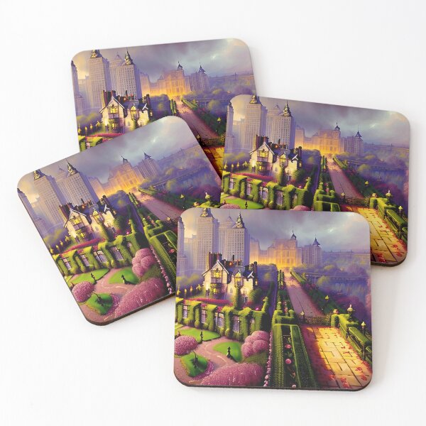 Item preview, A wonderful Flower World Fantasy Garden designed and sold by PixieDustAIArt.