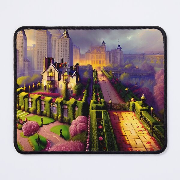 Item preview, A wonderful Flower World Fantasy Garden designed and sold by PixieDustAIArt.