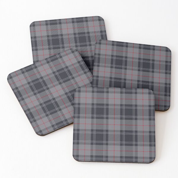 Item preview, Tartan, clan, Moffat tartan grey, red colours. Scottish Plaid pattern. Checkered pattern. designed and sold by iclipart.