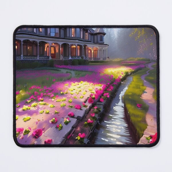 Item preview, A wonderful Flower World Fantasy Garden designed and sold by PixieDustAIArt.