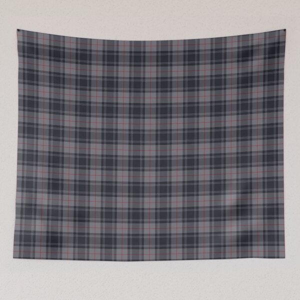Item preview, Tartan, clan, Moffat tartan grey, red colours. Scottish Plaid pattern. Checkered pattern. designed and sold by iclipart.
