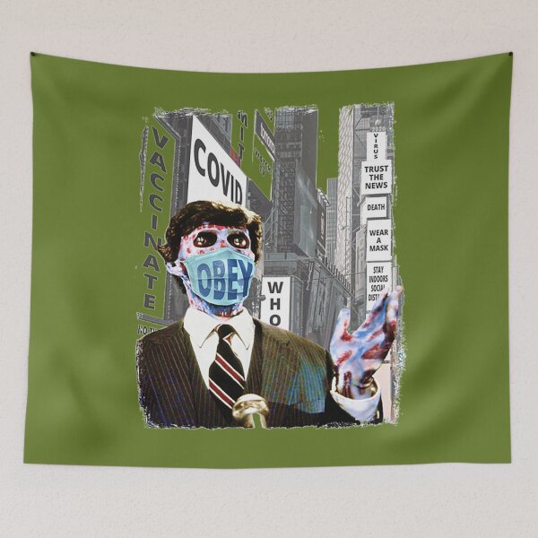 Item preview, They Live, Obey The Rules, Wear Your Covid Face Mask  Essential 		 designed and sold by tgsqahbhsbl61.