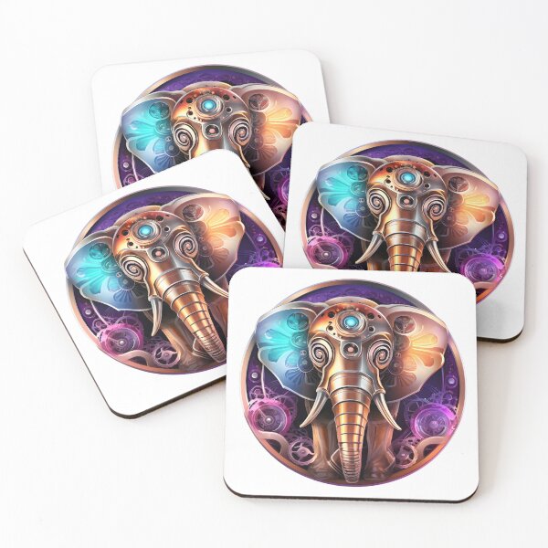Item preview, Steampunk elephant designed and sold by CapybaraCompany.