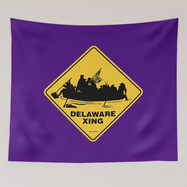 Item preview, Washington Xing the Delaware Sign 	 	 designed and sold by xvxfqqbu92.