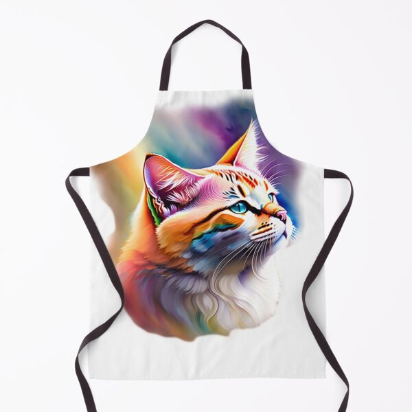 Item preview, Rainbow Cat, Colourful Fur designed and sold by Magical-bear.
