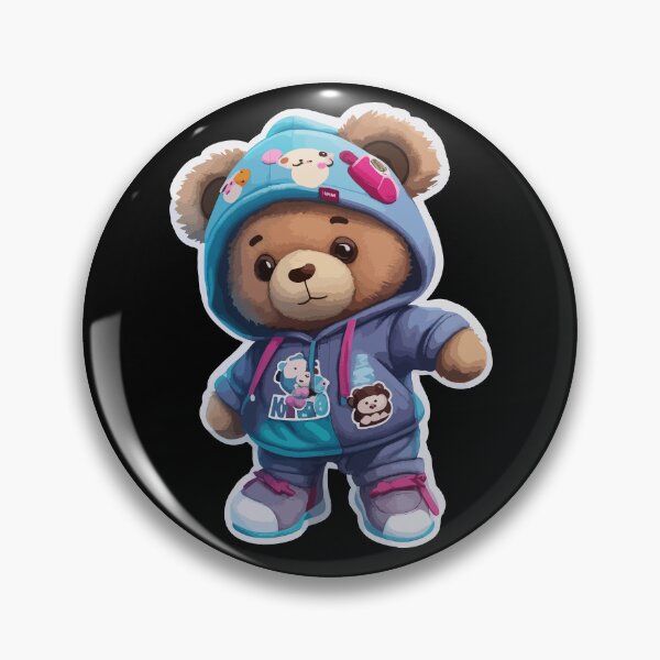 Item preview, Hip Hop Teddy Bear So Cool & So Cute II designed and sold by kanasaku.
