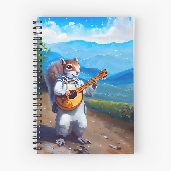 Item preview, Country Squirrel Playing Banjo designed and sold by AIStudiosArt.