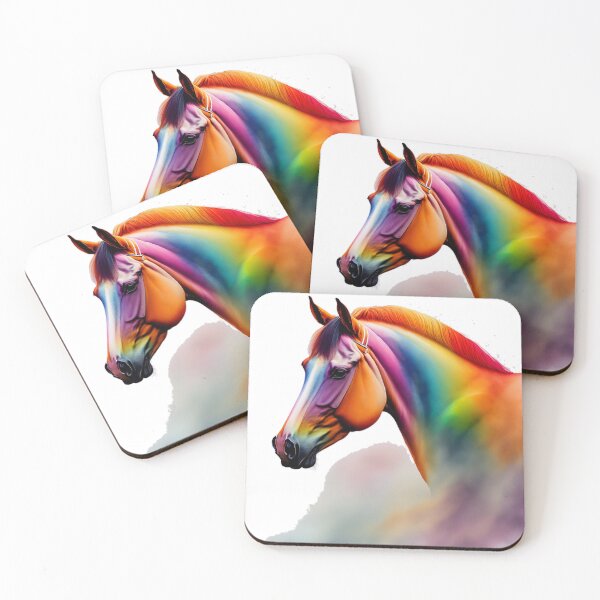 Item preview, Rainbow Horse, unicorn designed and sold by Magical-bear.