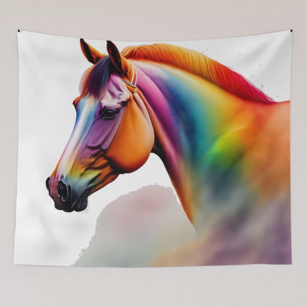Item preview, Rainbow Horse, unicorn designed and sold by Magical-bear.