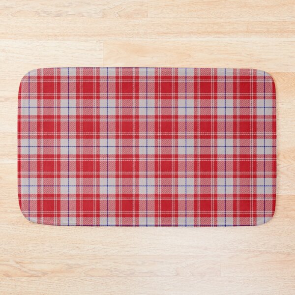 Item preview, Tartan, clan, Moffat tartan red, grey, blue colours. Scottish Plaid pattern. Checkered pattern. designed and sold by iclipart.