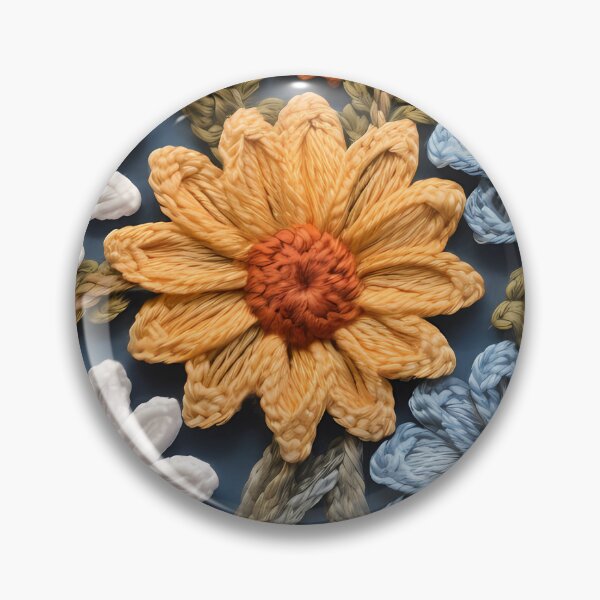 Item preview, Crochet Flower Square designed and sold by tropicaltee.