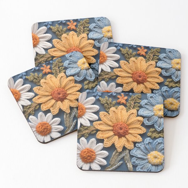 Item preview, Crochet Flower Square designed and sold by tropicaltee.