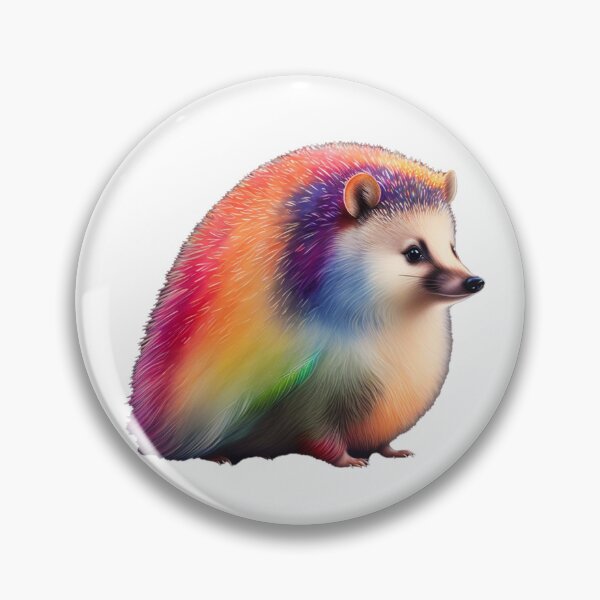 Item preview, Rainbow Hedgehog designed and sold by Magical-bear.