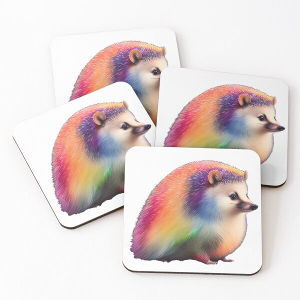 Item preview, Rainbow Hedgehog designed and sold by Magical-bear.