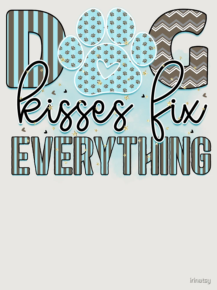Thumbnail 6 von 6, Premium Oversized Pullover, Dog kisses fix everything designt und verkauft von irinatsy.