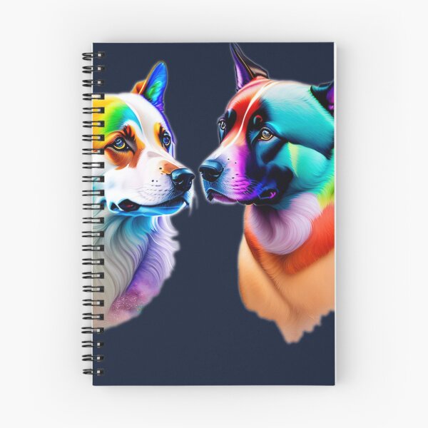 Item preview, Two Rainbow Dogs designed and sold by Magical-bear.