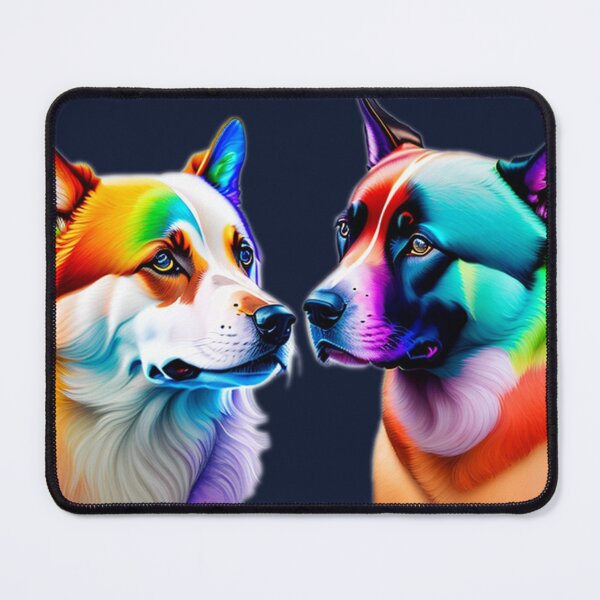 Item preview, Two Rainbow Dogs designed and sold by Magical-bear.