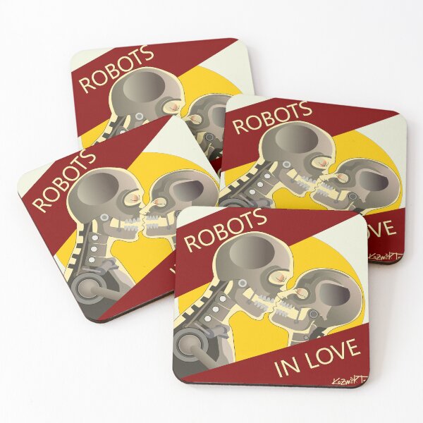 Item preview, Robots in Love designed and sold by KoZmiKTs.