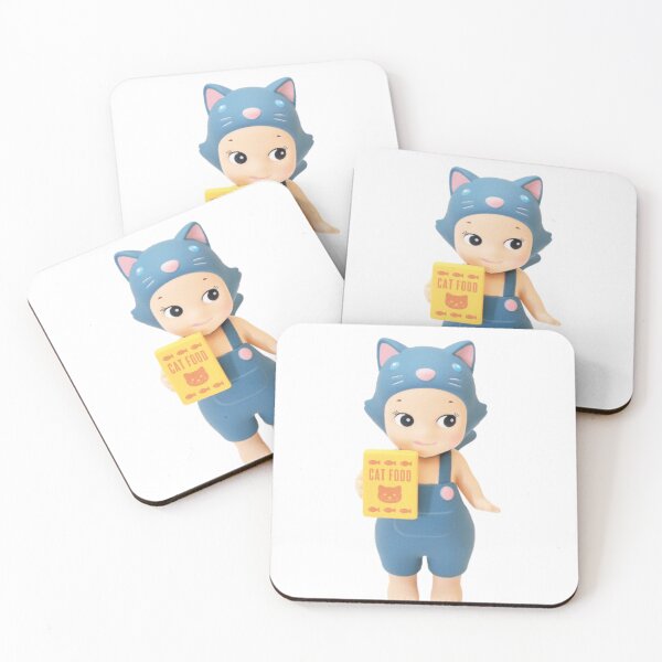 Item preview, bluish gray cat sonny angel designed and sold by purpletooths.