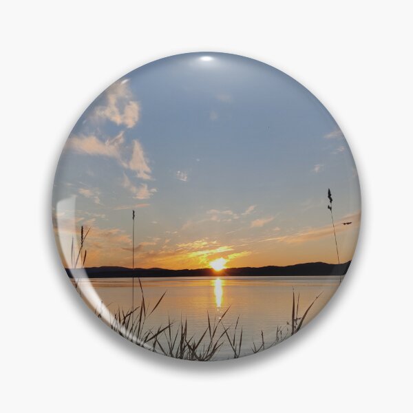 Item preview, Sunset over water in the great outdoors designed and sold by LocalOddball.