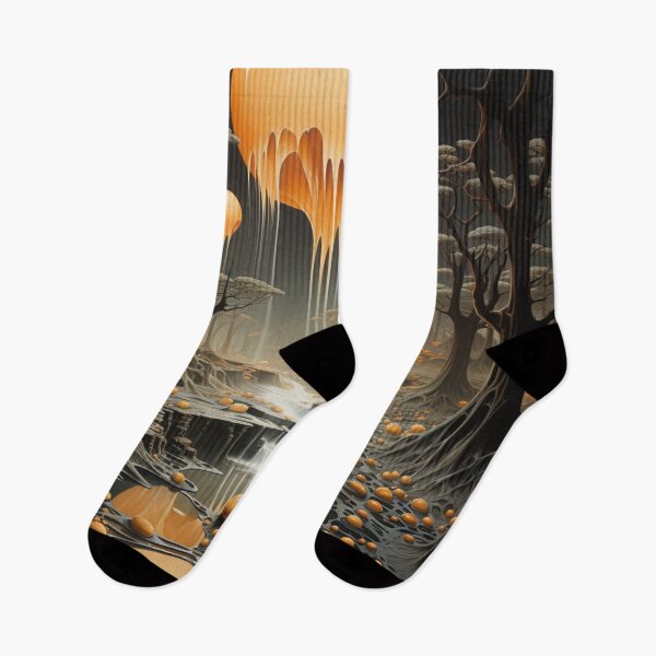 Item preview, Paradoxical Vision: Pop Surrealist Waterfall - 11 designed and sold by Moisky Art.
