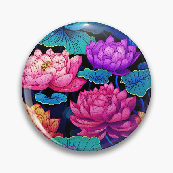 Item preview, Blooming Neon Lotus designed and sold by kirindesign.
