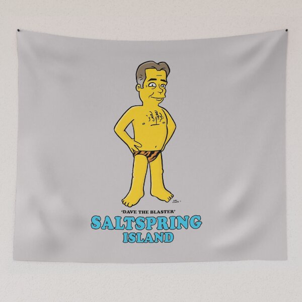 Item preview, Saltspring - 'Dave the Blaster' local legend designed and sold by bobmalarky.
