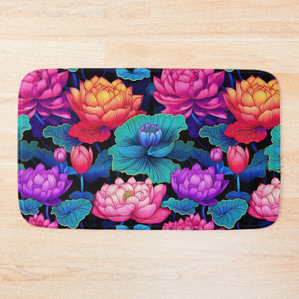 Item preview, Blooming Neon Lotus designed and sold by kirindesign.