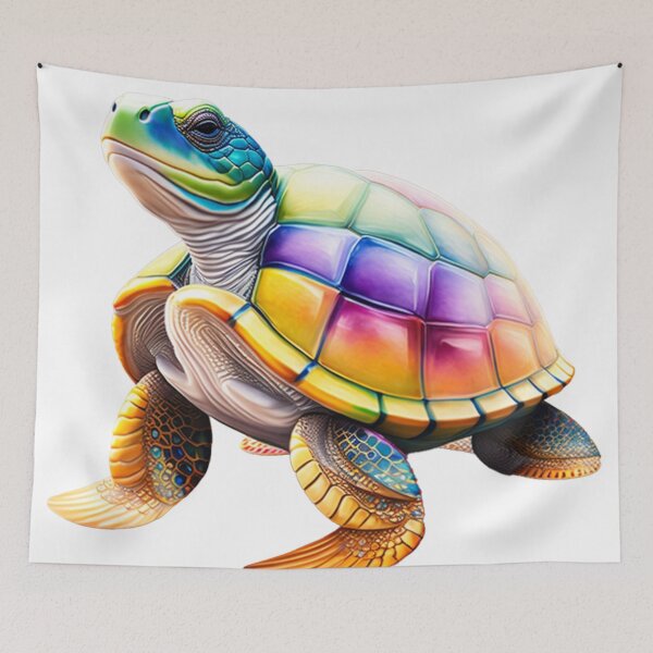 Item preview, Save the Rainbow Turtle Light background designed and sold by Magical-bear.