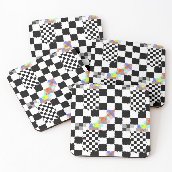 Item preview, rainbow checkerboard designed and sold by Bakesales.