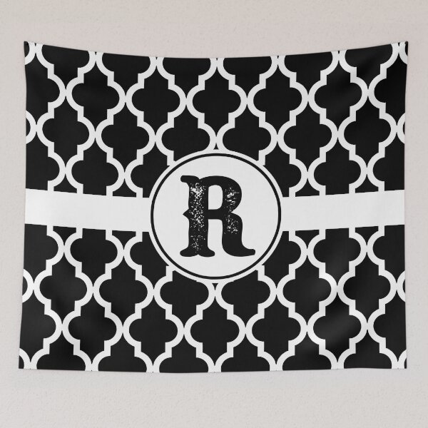 Item preview, Black Monogram: Letter R designed and sold by Jared Davies.