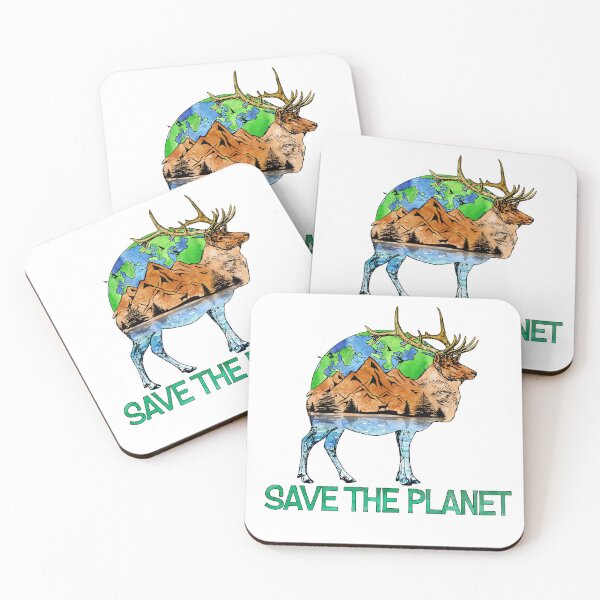 Aperçu de l'œuvre T-shirt Sauvez la planète créée et vendue par proearth2022.