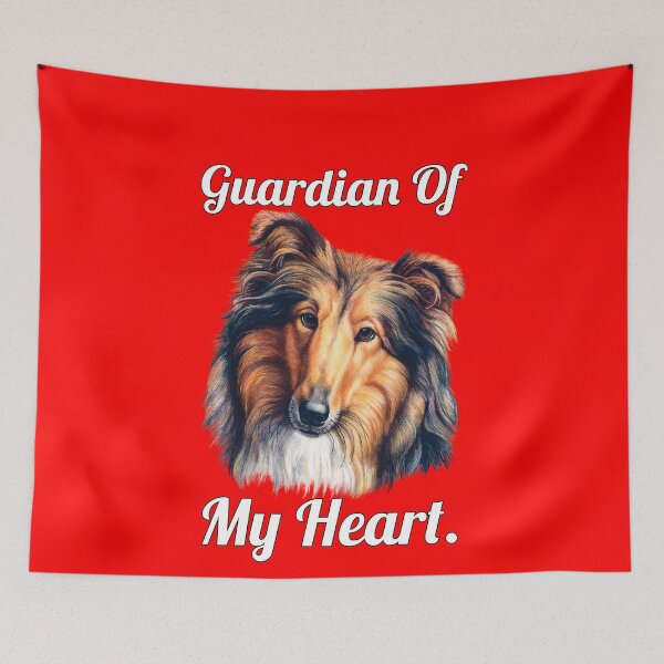 Item preview, Collie Dog Lovers Guardian Of My Heart designed and sold by fantasticdesign.