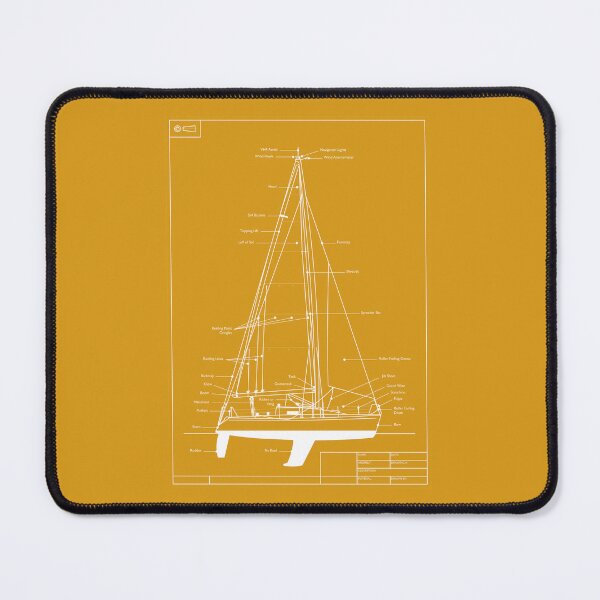 Item preview, Sailing Yacht Goldprint designed and sold by andrewamoore.