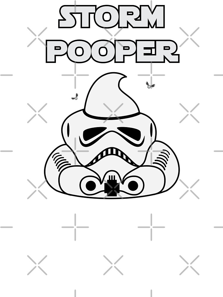 Thumbnail 2 of 2, Baby T-Shirt, Storm Pooper designed and sold by ThunderboxArt.