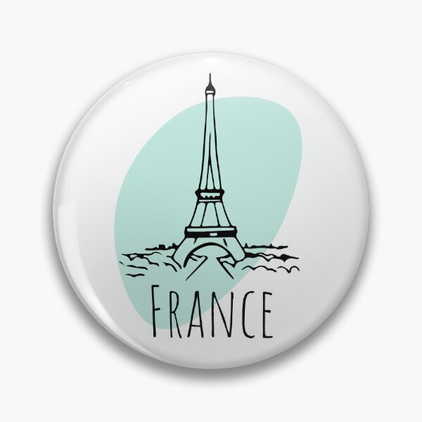 Item preview, France doodle illustration designed and sold by mariakostory.