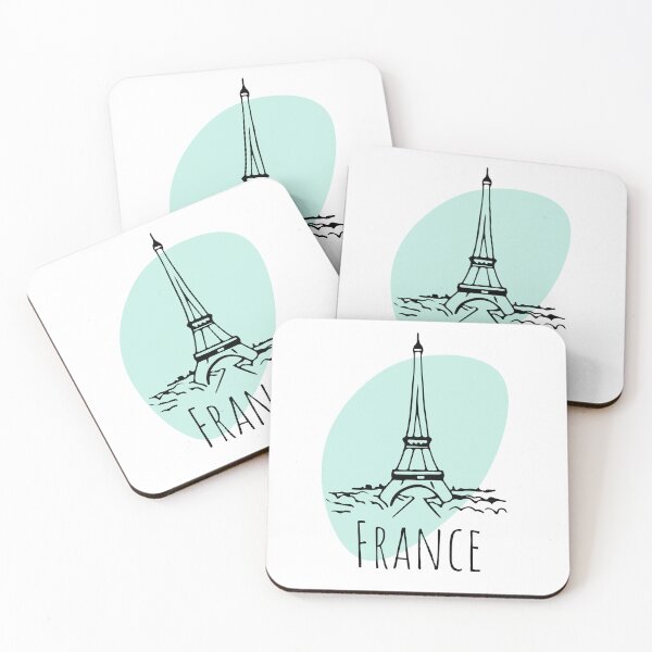 Item preview, France doodle illustration designed and sold by mariakostory.
