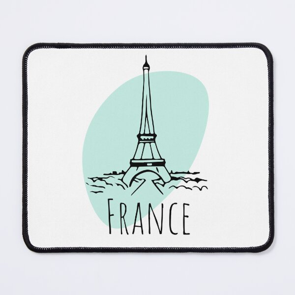 Item preview, France doodle illustration designed and sold by mariakostory.