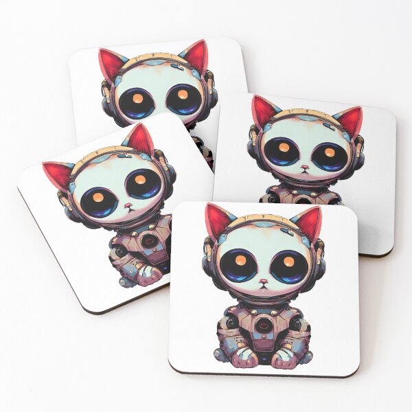 Item preview, Robo-Cat Astronaut! designed and sold by kukamatsu.