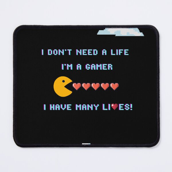 Item preview, Many Lives, One Gamer designed and sold by HoatzonClothing.