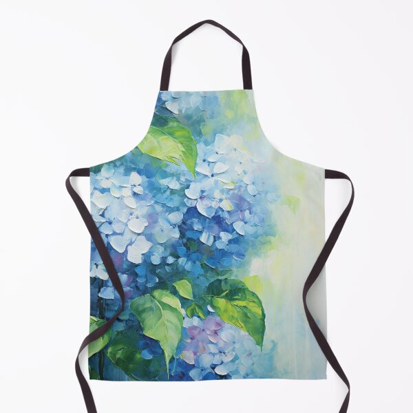 Item preview, Summer Symphony: Vibrant Hydrangea Against a Bold Blue designed and sold by CMFAstudio.