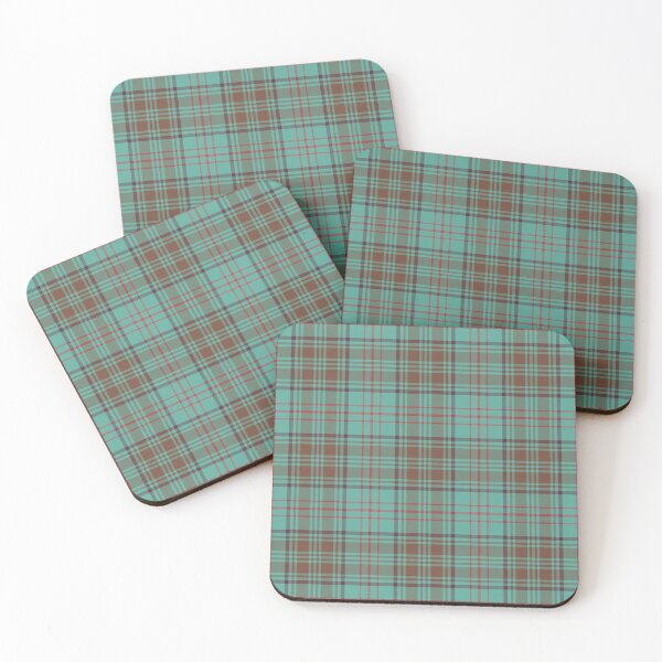 Item preview, Tartan, clan, tartan turquoise, brown, red colours. Scottish Plaid pattern. Checkered pattern. designed and sold by iclipart.