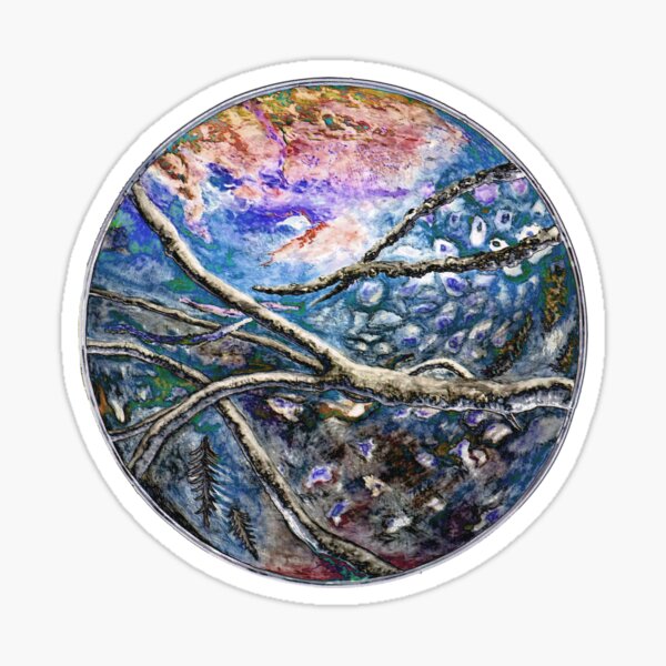 Salish Sea Circle of Life Sticker