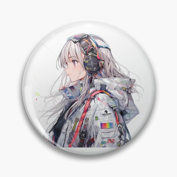 Item preview, Harajuku Girl And Futuristic Anime Style designed and sold by PND7777.