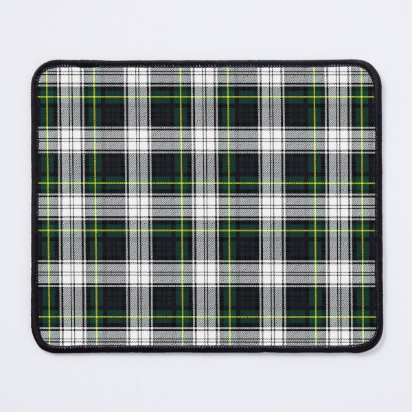 Item preview, Tartan, clan, Gordon tartan dark blue, dark green, black, white, yellow colours. Scottish Plaid pattern. Checkered pattern. designed and sold by iclipart.